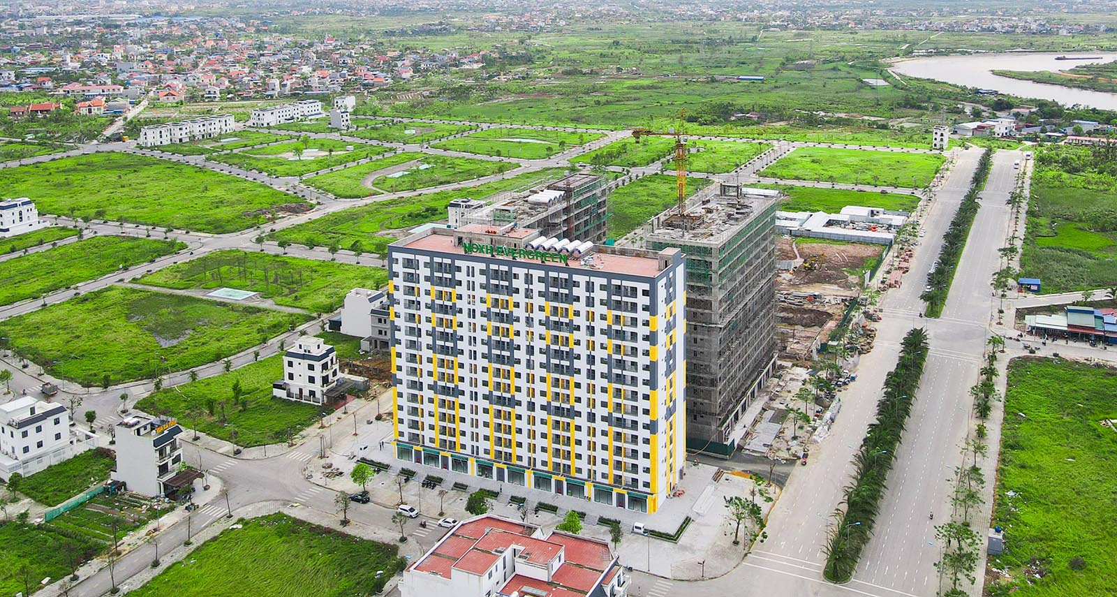 TIẾN ĐỘ EVERGREEN TRÀNG DUỆ
